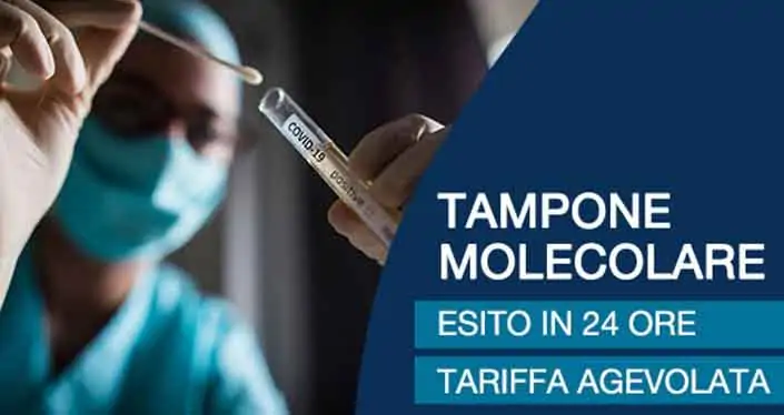 Tampone Molecolare: il tuo referto in 24 ore