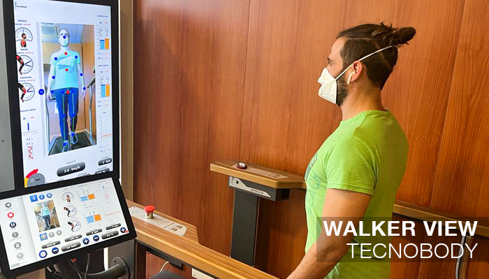 Gait e run analysis e valutazione posturale con Walker View Tecnobody